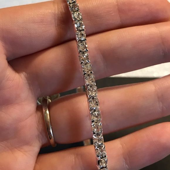 Anklet Elastic Crystal - Picture 3 of 3